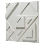 Renwil Vector III Geometric Wood Wall Art W6346 — official product view 3