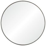 Renwil Lester Antique Silver Round Wall Mirror MT1822 - view 1