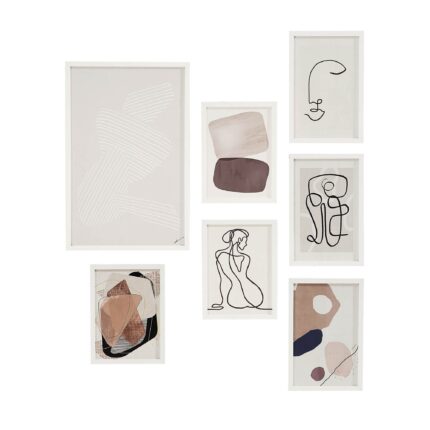Renwil Priyanka Canvas Art — Set of 7 — product view 1 — PA0028