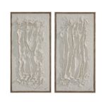 Renwil Volterra Textured Wall Art Set W6737 — official product view 1
