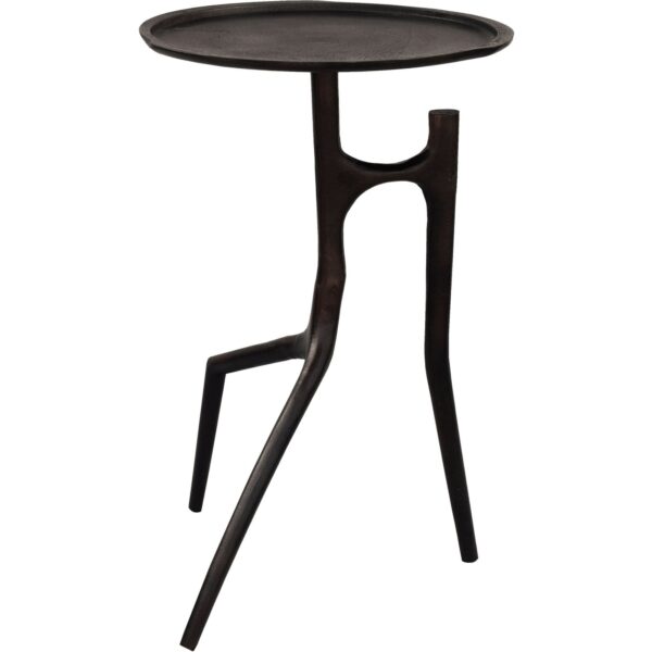 Renwil Maadi TA194 dark oil rubbed bronze plated accent table — view 3