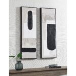 Renwil Dragoni Canvas Art — Set of 2 — room setting — OL2122