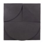 Renwil Serino Black Sculptural Wall Art W6766 — official product view 1