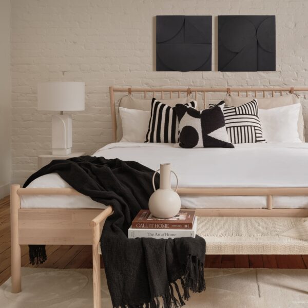 Renwil Serino Black Sculptural Wall Art W6766 — official product view 4