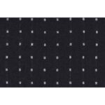 Renwil Brittany Black and White Dobby-Dot Linen Pillow 20 x 20 PWFL1400 - detail of double-sided dobby-dot fabric