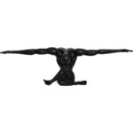Renwil Mortal STA727 aluminum figure sculpture, front view