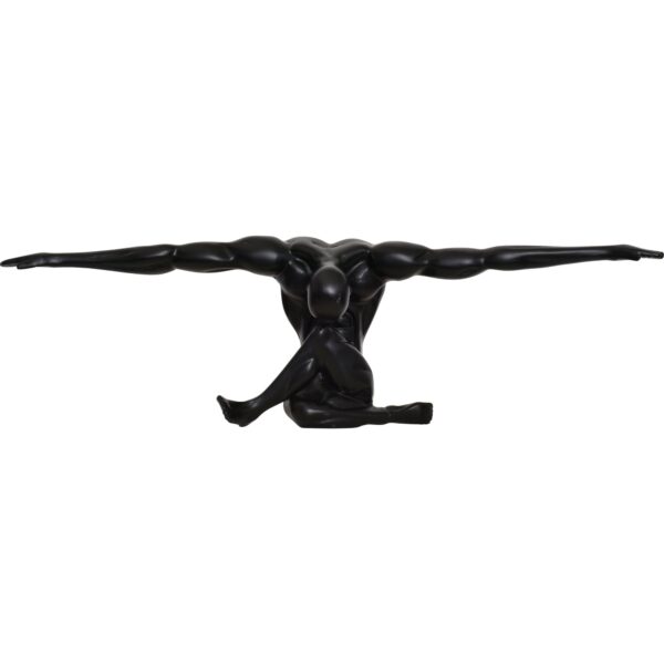 Renwil Mortal STA727 aluminum figure sculpture, front view