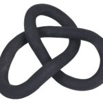 Renwil Binna Decorative Sculpture — close-up of the continuous curves