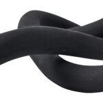 Renwil Binna Decorative Sculpture — detail of the curved aluminum form