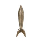 Renwil Brooks Rocket Sculpture — rear view of the rocket form
