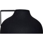 Renwil Roove Black Iron Vases - Set of 2 — product detail view 3