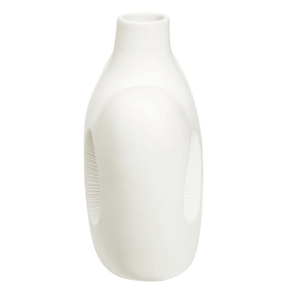Renwil Mariner Off-White Ceramic Vase — product detail view 5