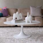 Renwil Mariner Off-White Ceramic Vase — styled display; companion accessories not included