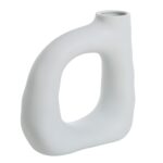 Renwil Vostra Vase VAS291 — sculptural open-centred vase, angled view