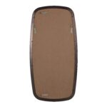 Renwil Nicoya Dark Bronze Shaped Wall Mirror MT2713 - rear view showing D-ring mounting points