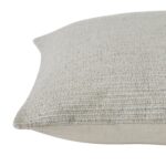 Renwil Azucar Stone Mix Handwoven Pillow 20 x 20 PWFL1474 - close-up of textured polyester front