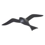 Renwil Stevens Matte Black Metal Wall Art — Set of 3 — product view 2 — W6744