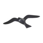 Renwil Stevens Matte Black Metal Wall Art — Set of 3 — product view 5 — W6744