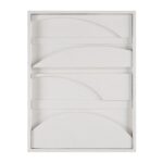 Renwil Cadieux Matte White Wall Art W6749 — official product view 1
