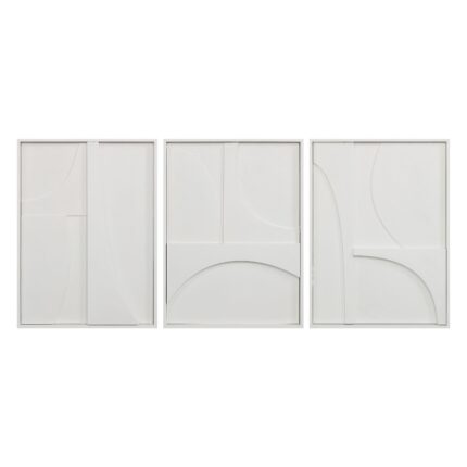 Renwil Marsh Matte White Wall Art Set W6756 — official product view 1