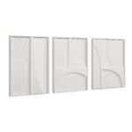 Renwil Marsh Matte White Wall Art Set W6756 — official product view 2