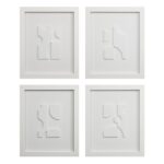 Renwil Ispra Four-Piece Framed Wall Art Set W6760 — official product view 1