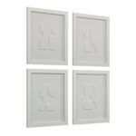 Renwil Ispra Four-Piece Framed Wall Art Set W6760 — official product view 2