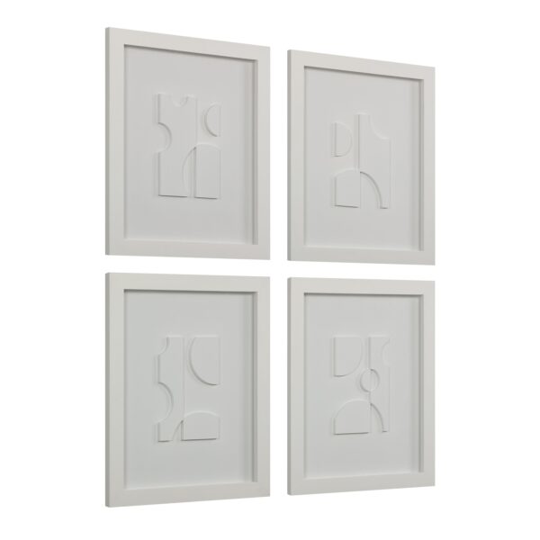 Renwil Ispra Four-Piece Framed Wall Art Set W6760 — official product view 2