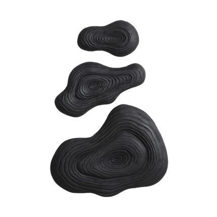 Renwil Sevilla Black Wall Sculpture Set W6769 — official product view 1