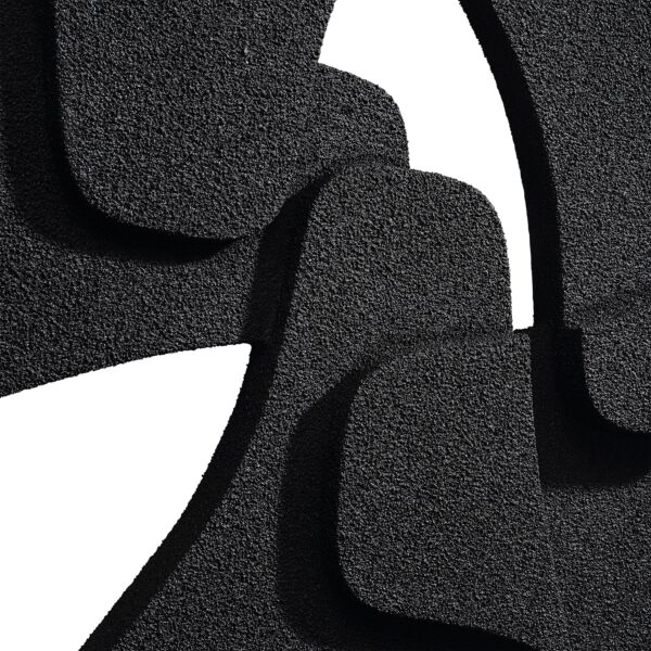 Renwil Scorpio Black Sculptural Wall Art W6770 — official product view 5
