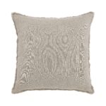 Renwil Ignatia Natural Linen Pillow 22 x 22 PWFL1449 - front view of natural neutral linen pillow