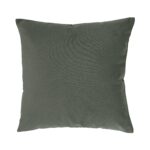 Renwil Philemon Green Poly-Velvet Pillow 20 x 20 PWFL1462 - front view of green poly-velvet pillow