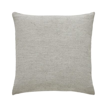 Renwil Azucar Stone Mix Handwoven Pillow 20 x 20 PWFL1474 - front view of stone-mix handwoven pillow