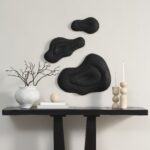 Renwil Sevilla Black Wall Sculpture Set W6769 — official product view 4
