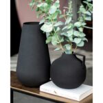 Renwil Roove Black Iron Vases - Set of 2 — product detail view 4