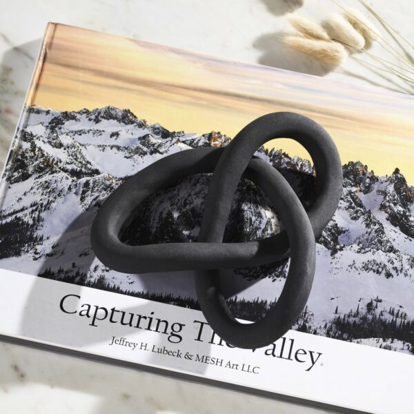 Renwil Binna Decorative Sculpture — styled on a book
