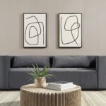 Renwil Moreau Canvas Art — Set of 2 — room setting — OL2149