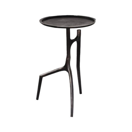Renwil Maadi TA194 dark oil rubbed bronze plated accent table — view 1