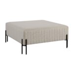 Renwil Fitzroy CHA109 natural ottoman - official product image 2