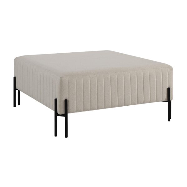 Renwil Fitzroy CHA109 natural ottoman - official product image 2