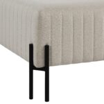 Renwil Fitzroy CHA109 natural ottoman - official product image 3