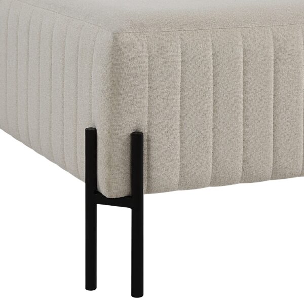 Renwil Fitzroy CHA109 natural ottoman - official product image 3
