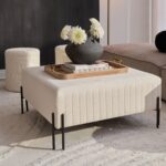 Renwil Fitzroy CHA109 natural ottoman - official product image 4
