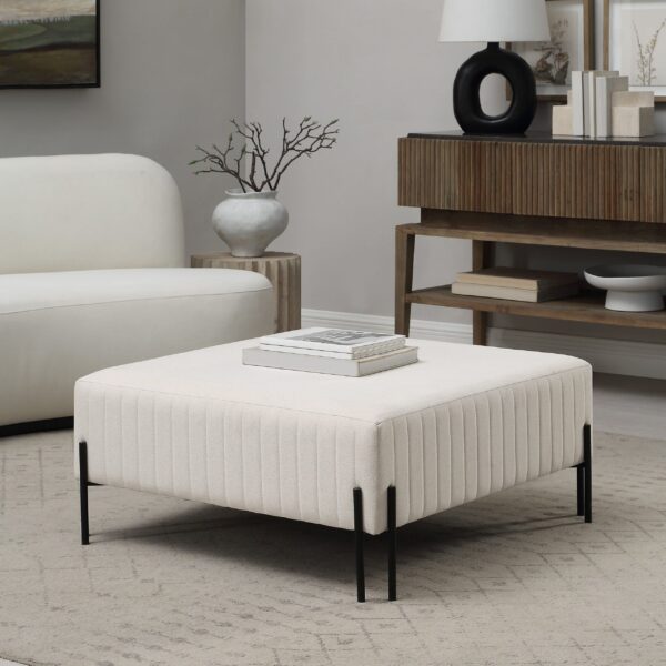 Renwil Fitzroy CHA109 natural ottoman - official product image 6