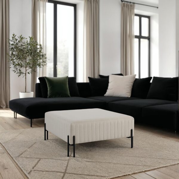 Renwil Fitzroy CHA109 natural ottoman - official product image 7