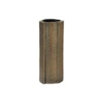 Renwil Interlude Vase VAS292 — antique brass cast-aluminum vase
