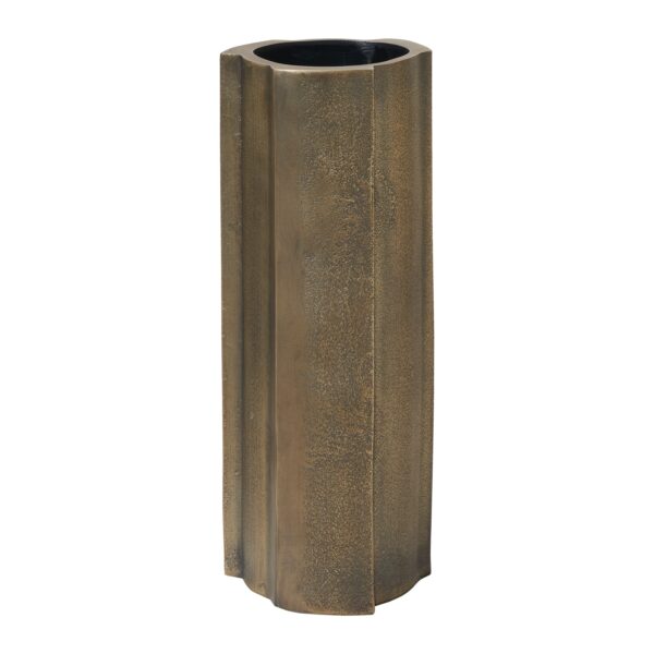 Renwil Interlude Vase VAS292 — tall sculptural vase, angled view