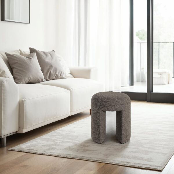 Renwil Amarion CHA108 taupe stool - official product image 6