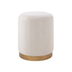 Renwil Baylor CHA093 Stool in Ivory - product gallery image 1