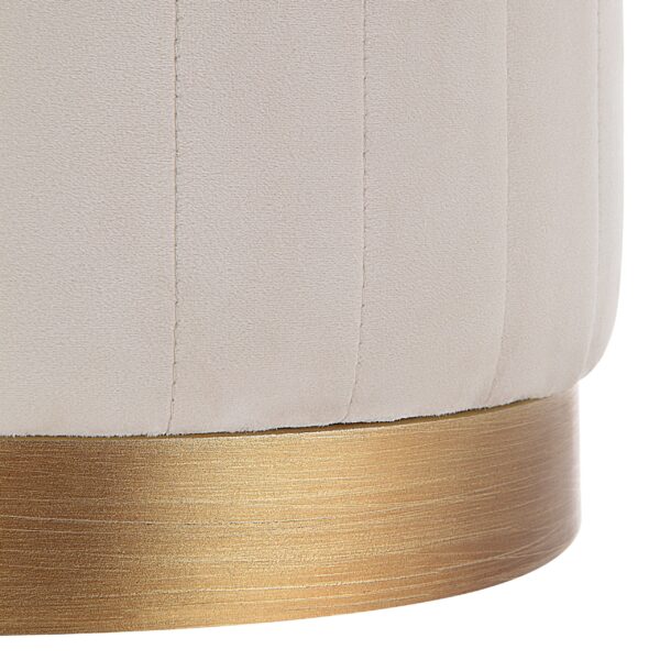 Renwil Baylor CHA093 Stool in Ivory - product gallery image 2